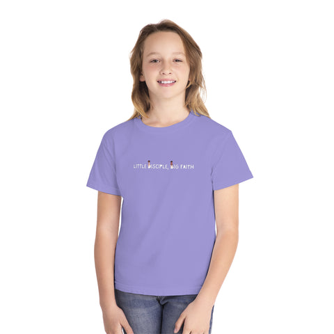 Big Kids Little Disciple, Big Faith Tee (Multiple Colors)