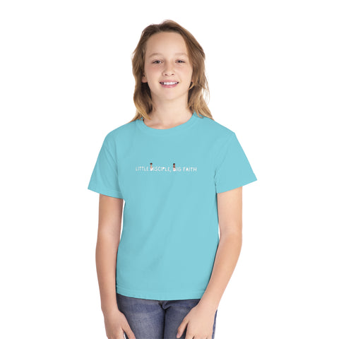 Big Kids Little Disciple, Big Faith Tee (Multiple Colors)