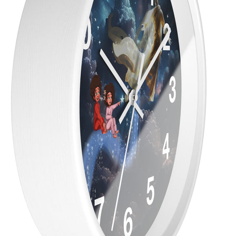 Through The Night Wall Clock