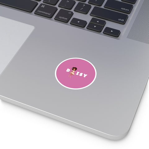 Daisy Round Sticker