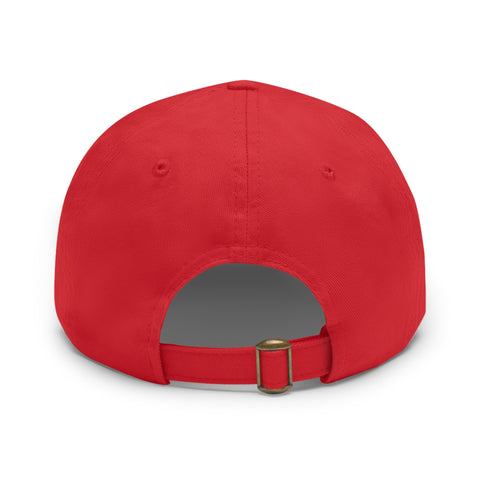 Dru Dad Hat with Leather Patch (Round)