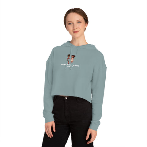 Daisy Cropped Hoodie- Multiple Colors (Light Weight)