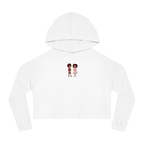 Daisy Cropped Hoodie- Multiple Colors (Light Weight)