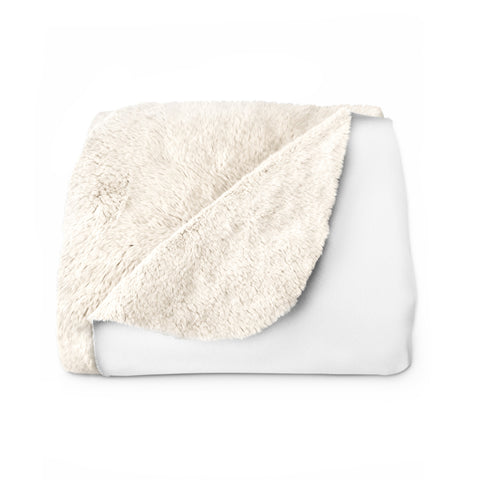 Daisy Snow Fleece Blanket