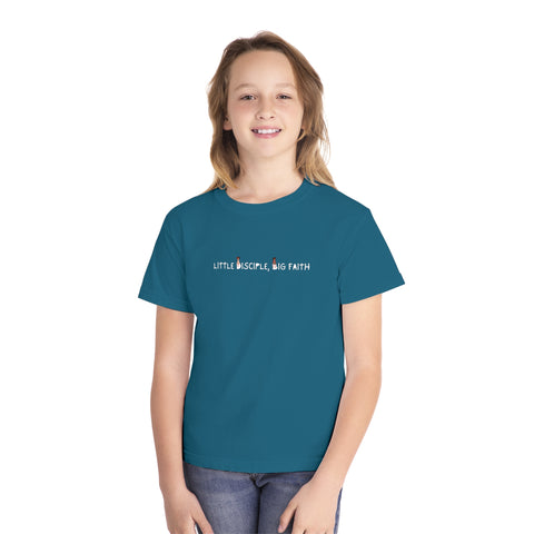 Big Kids Little Disciple, Big Faith Tee (Multiple Colors)