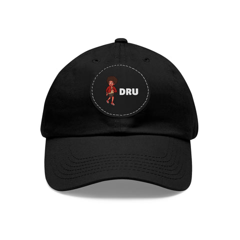 Dru Dad Hat with Leather Patch (Round)