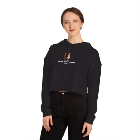 Daisy Cropped Hoodie- Multiple Colors (Light Weight)