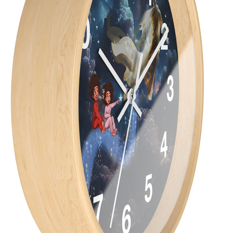 Through The Night Wall Clock