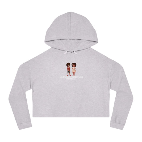 Daisy Cropped Hoodie- Multiple Colors (Light Weight)